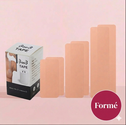 Formé Invisible Lift Tape – Seamless Skin-Matching Support Roll (Stretch-Fit, Sweatproof)